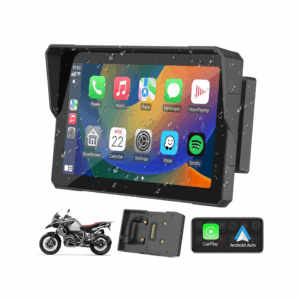 Écran MotoSync 7 pouces CarPlay & Android Auto – Spécial BMW GS (R1200GS, R1250GS, R1300GS)