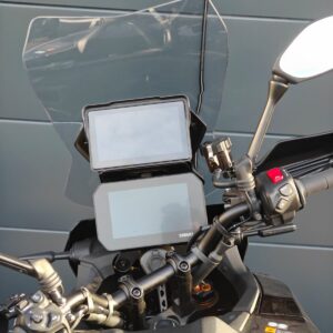 Écran MotoSync 7 pouces CarPlay & Android Auto – Kit Plug & Play Yamaha Tracer 900 / GT / GT+ (toutes années)