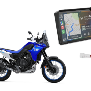 Écran MotoSync 7 pouces CarPlay & Android Auto – Yamaha Ténéré 700 (tous modèles)
